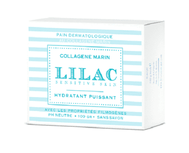Dermatologické mýdlo s kolagenem, Lilac